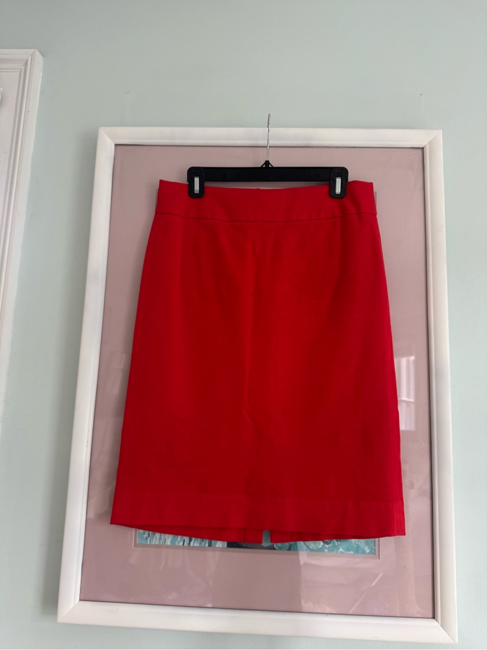 Banana Republic Red Pencil Skirt